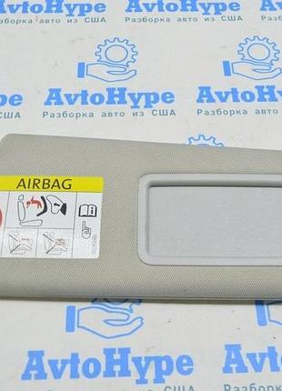 Козырек правый audi a6 c7 12-16 серый, без крючка