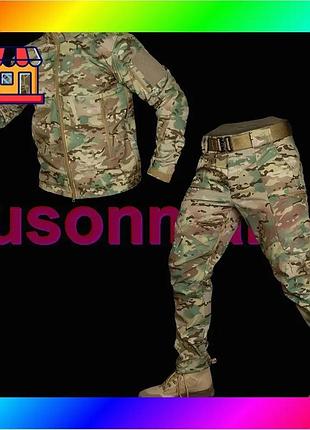 Bs тактический костюм phantom best mix stalker из мембранной ткани softshell (мультикам) размер s bas77/n