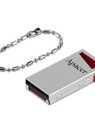 Флешка юсб apacer ah112 64gb usb flash drive 2.0 память 64 гб red