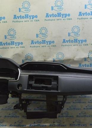 Торпедо передня панель з airbag honda clarity 18-21 usa чорна (02)