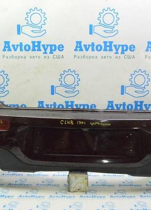Бампер задній голий mini cooper clubman 16-19 (01) бордовий c2c, подряпини, паяння