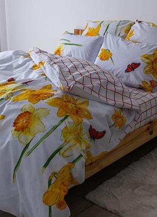 Постельное белье евро теп soft dreams 716 нарцисс 2-03859-25902 200х215 см