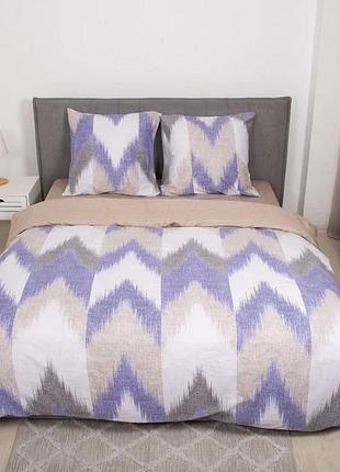 Постільна білизна двоспальне viluta сатин twill 644-2 210х175 см