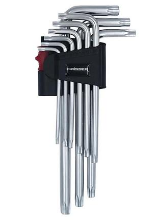 Набор г-образных ключей torx haisser 481115 102897 9 од