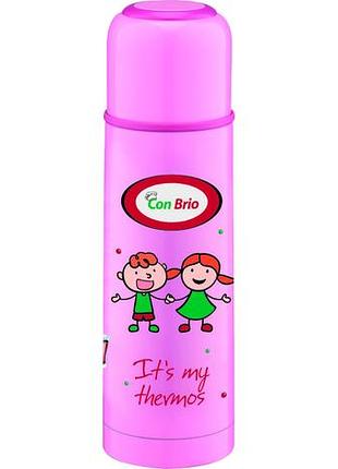 Термос питний дитячий сon brio св-345-pink 500 мл рожевий