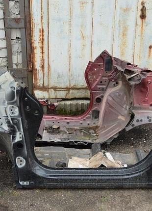 Стойка кузовная центральная левая subaru forester 14-18 sj (01) черный цвет
