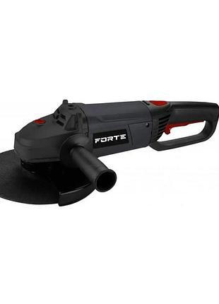 Шлифмашина угловая forte ag 26-230s 87493 2600 вт серая