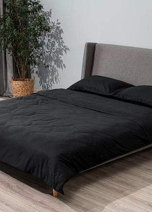 Постельное белье двуспальное ardesto mix matсh premium art2022sl 240х260 см черное