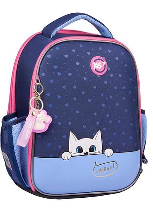 Рюкзак школьный каркасный yes h-100 meow-meow 559845 15 л