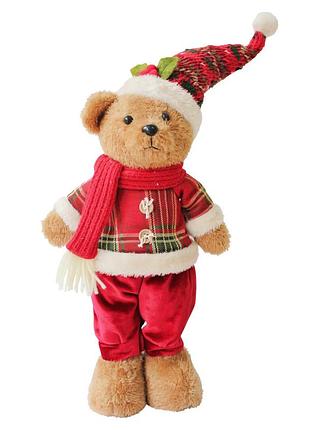 Фигура новогодняя yes мишка мальчик 974931 35.5 см