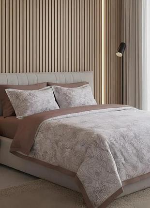 Постельное белье евро viluta brushed warm cotton wc 13 220х200 см