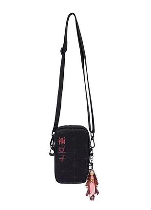 Сумка через плечо yes cb-1 demon slayer nezuko 550062 2.5х10х17.5 см