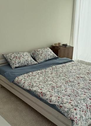 Постельное белье двуспальное dushka home сатин 21645 180х215 см