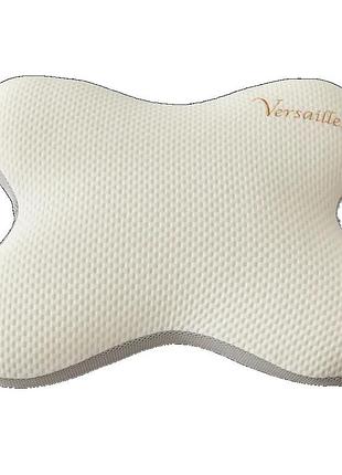 Подушка з ефектом пам'яті versailles butterfly vs-p-5545 55x45х10 см біла