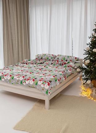 Постільна білизна плюшева євро dushka home 20746 200х220 см