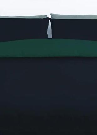 Постельное белье евро versailles vs-bs2.5-201 200х230 см черное с изумрудным