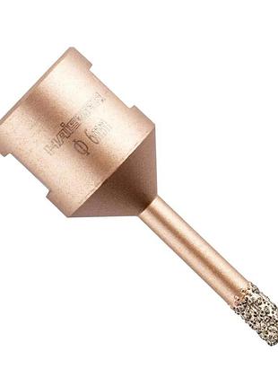 Сверло алмазное haisser сeramiс pro м14 108340 6 мм золотистое