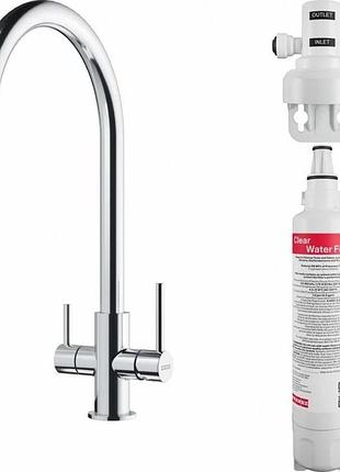 Змішувач для кухні franke lina clear water 160.0702.660 хром