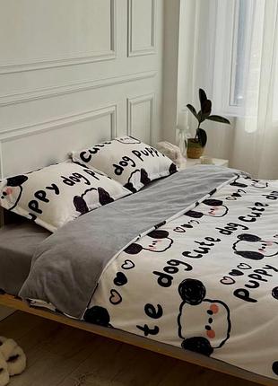 Постільна білизна євро dushka home 21539 200х220 см