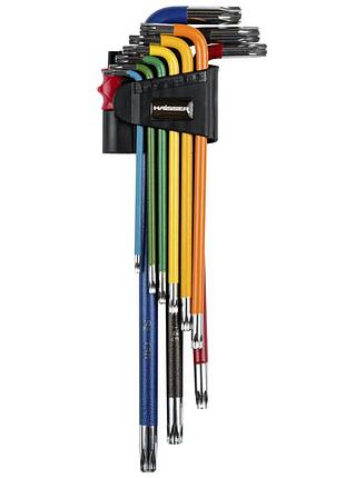 Набор г-образных ключей torx haisser 48117 109344 9 од
