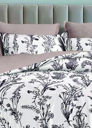 Постельное белье евро versailles разнотравье vs-bs2.5-104 200х230 см