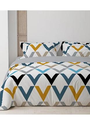 Постельное белье двуспальное теп happy sleep pales gray 2-03795_32708 210х175 см