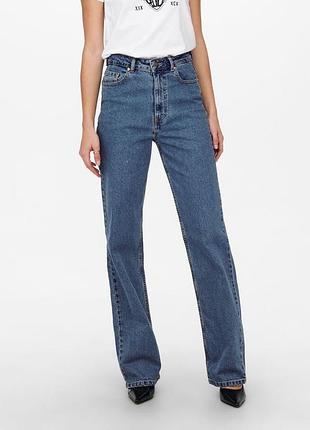 Джинси onlcamille life ex hw wide dnm noos 15235595-medium blue denim-detail:nas342 only 15235595-medium blue deni