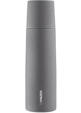Термос питьевой vinzer vz-50147 1000 мл серый