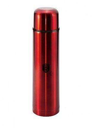 Термос питний berlinger haus metalliс line burgundy edition bh-7604 1000 мл