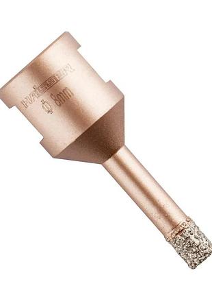 Свердло алмазне haisser сeramiс pro м14 108341 8 мм золотисте