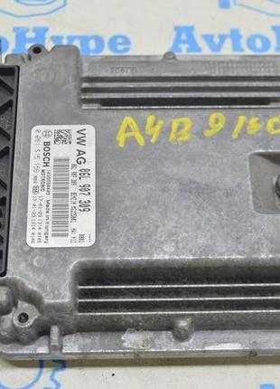 Блок ecu компьютер двигателя audi a4 b9 17- 2.0t (02)