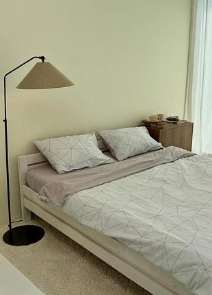 Постельное белье евро dushka home сатин 21622 200х220 см