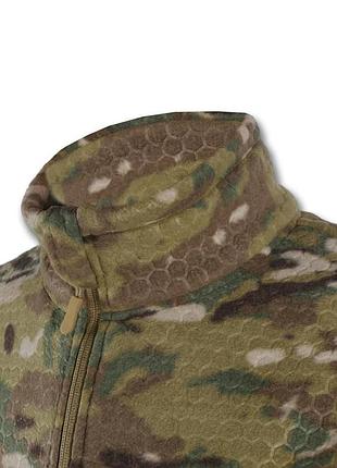 Флисовая кофта militex windblock tactical multicam mod. 4 5
