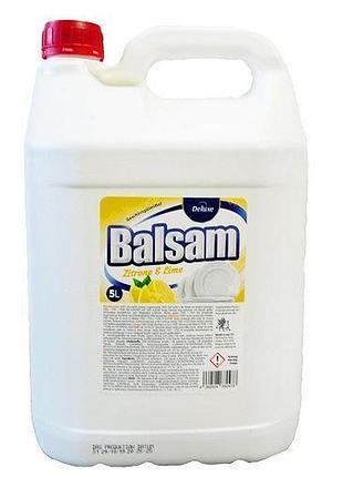 Засіб для миття посуду deluxe balsam ziteone & lime 4260504880478 5 л