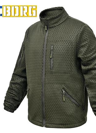 Флисовая кофта militex windblock tactical khaki mod. 4