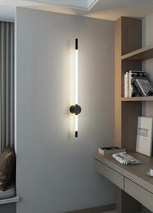 Бра led 27026 черный 9х6х60 см.