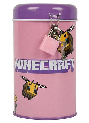 Скарбничка кругла yes minecraft spring 708575 13х7.6 см