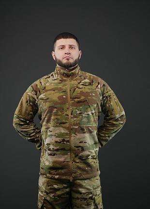 Флисовая кофта militex windblock tactical multicam mod. 6 6