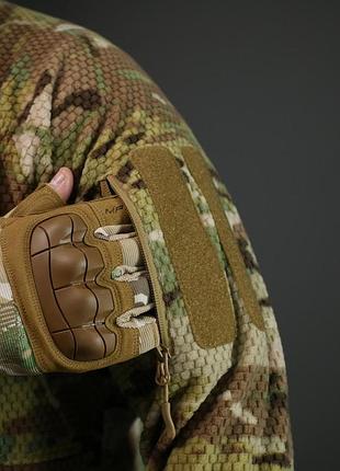 Флисовая кофта militex windblock tactical multicam mod. 6 7