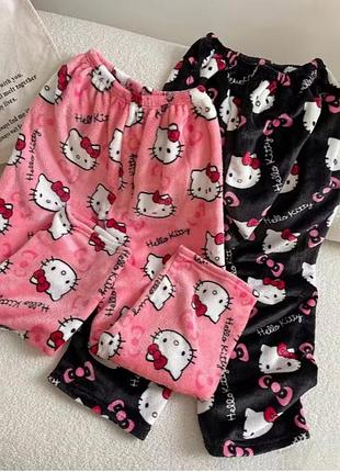 Пижамные штаны hello kitty & человек-паук | когда уют и стиль встречаются