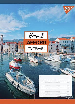Зошит для записів а5 yes travel 766131 96 аркушів