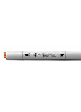 Маркер двусторонний акварельный santi sketch sm-58 390724 корица