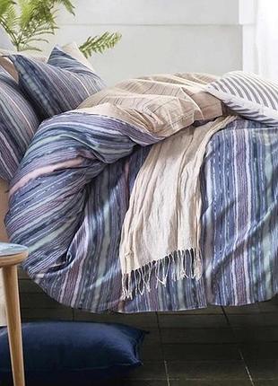 Постельное белье двуспальное viluta сатин twill 318-2 210х175 см
