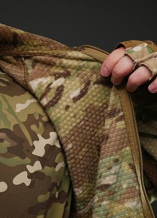 Флісова кофта militex windblock tactical multicam mod. 6 8