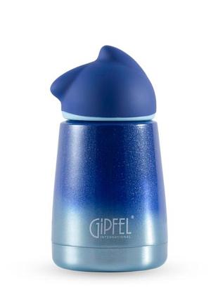 Термос питьевой gipfel gatta gp-8356 300 мл синий