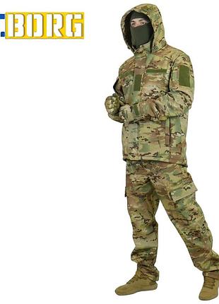 Костюм демісезонний softshell kiborg multicam