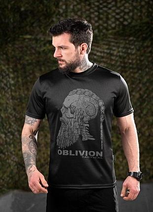 Мужская тактическая потоотводная футболка oblivion ancestor военная футболка (влагоотводящая милитари форма)