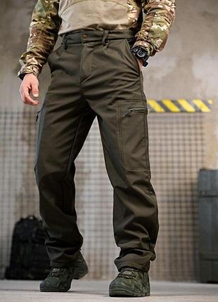 Брюки мужские тактические softshell полноразмерные xxxl
