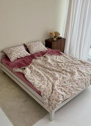 Постельное белье двуспальное dushka home 21574 180х215 см
