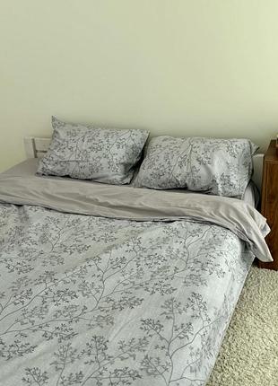 Постельное белье евро dushka home сатин 21630 200х220 см